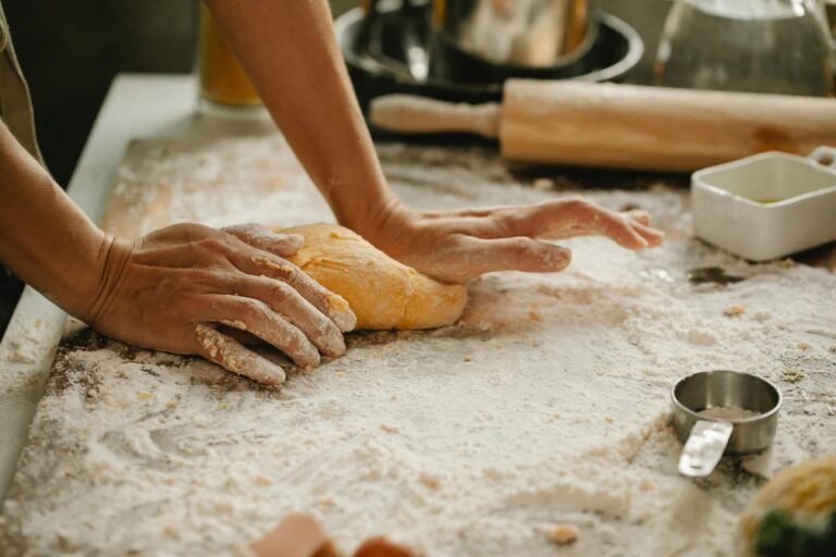 A cooking class in an Italian kitchen